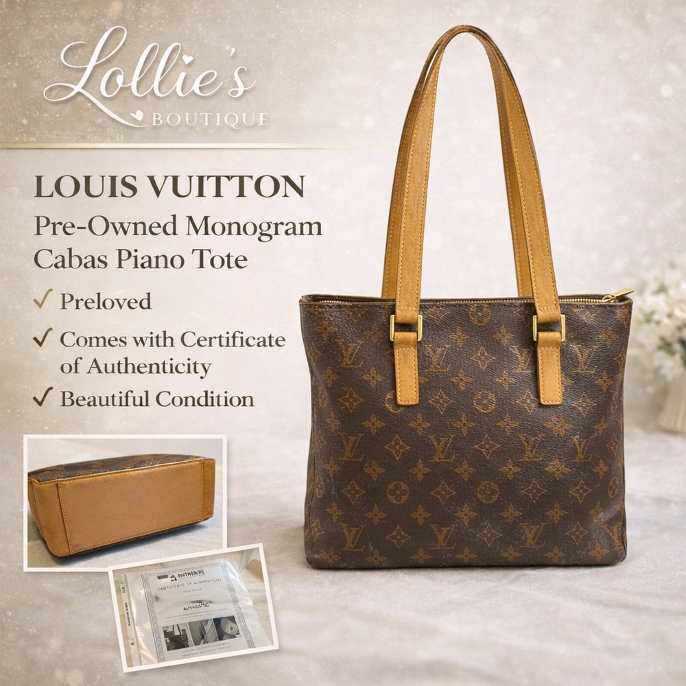 Louis Vuitton Monogram Brown Tote
